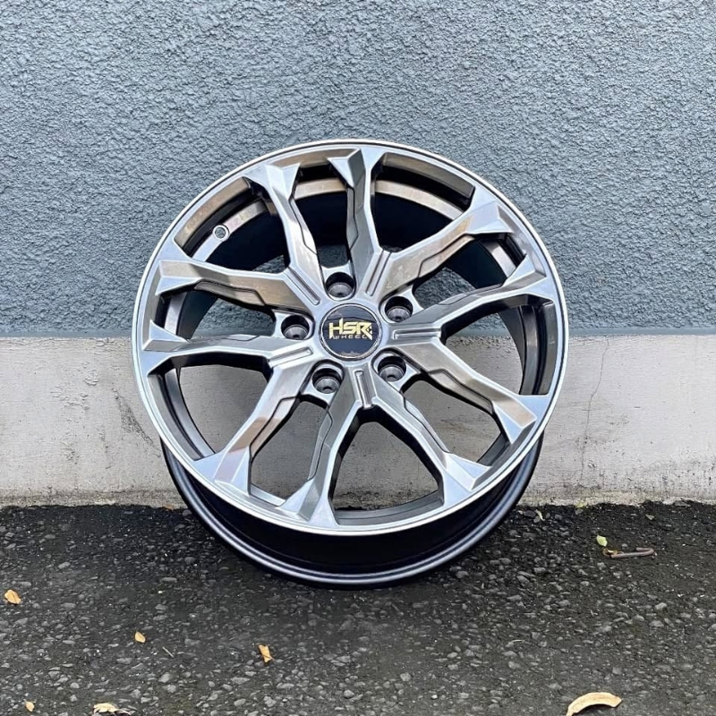 Velg Mobil Ring 16 TERIOS, ERTIGA, BRV, INNOVA, Lubang 5 HSR WANGON RING 16 HYPER BLACK FREE ONGKIR