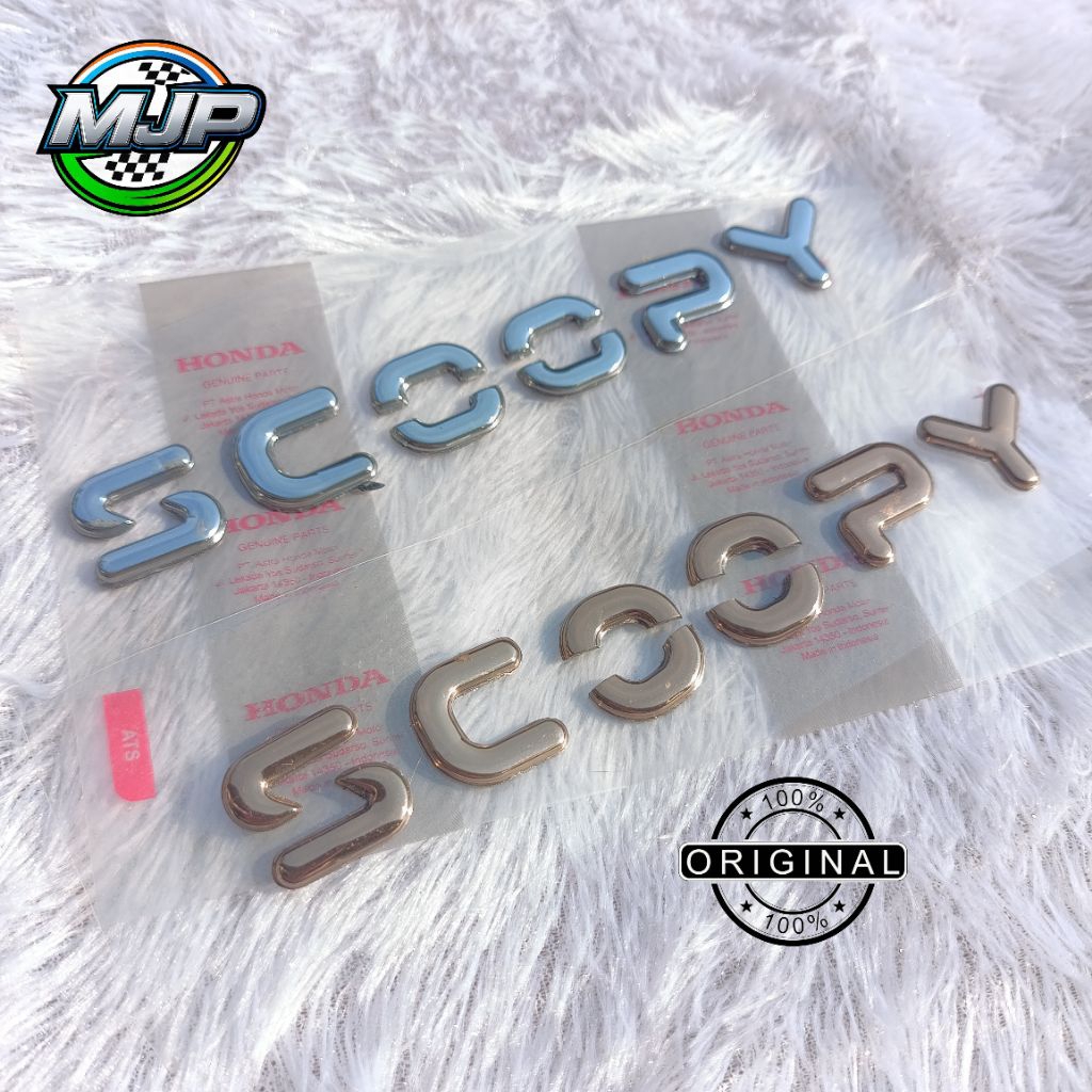 Emblem logo body Honda SCOOPY 2025 new original