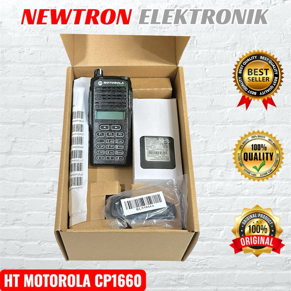 HT Motorola CP1660 UHF 435-480 Mhz Radio Handy Talky Walkie Talkie CP-1660 New