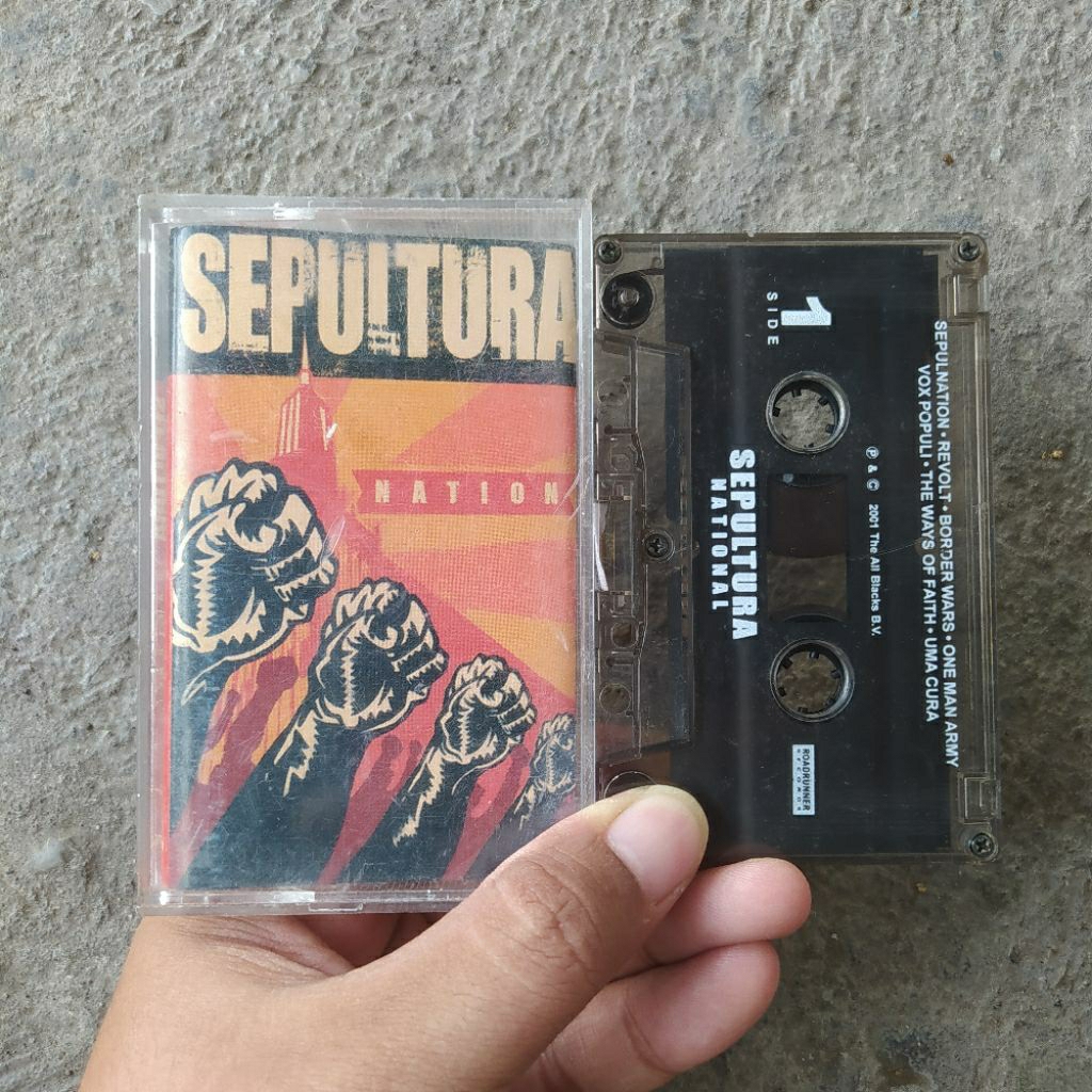 Kaset Pita Sepultura - Nation
