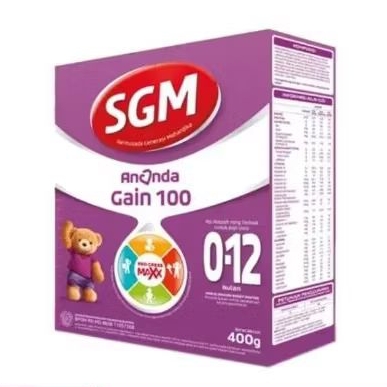 Susu Formula Bayi SGM Ananda Gain 100