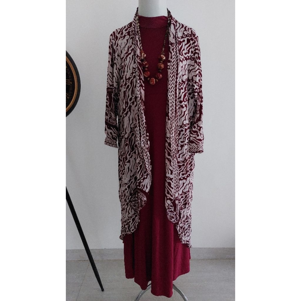 preloved dress outer batik