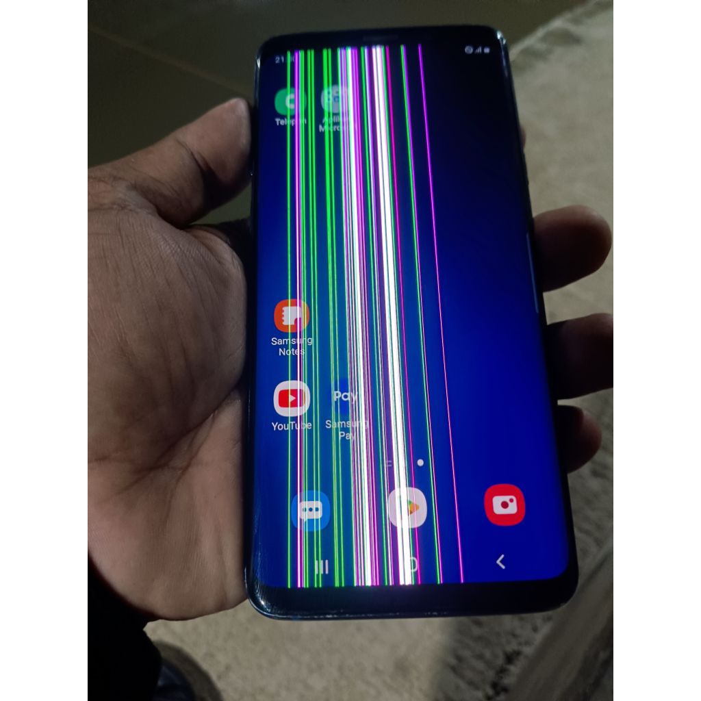 samsung s9plus minus garis ram 6/128