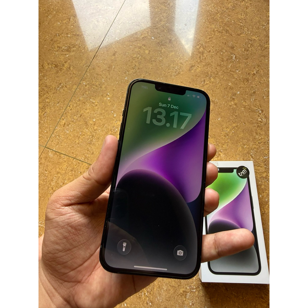 Iphone 14 128GB Garansi IB0X Second Garansi Sampai Januari 2026