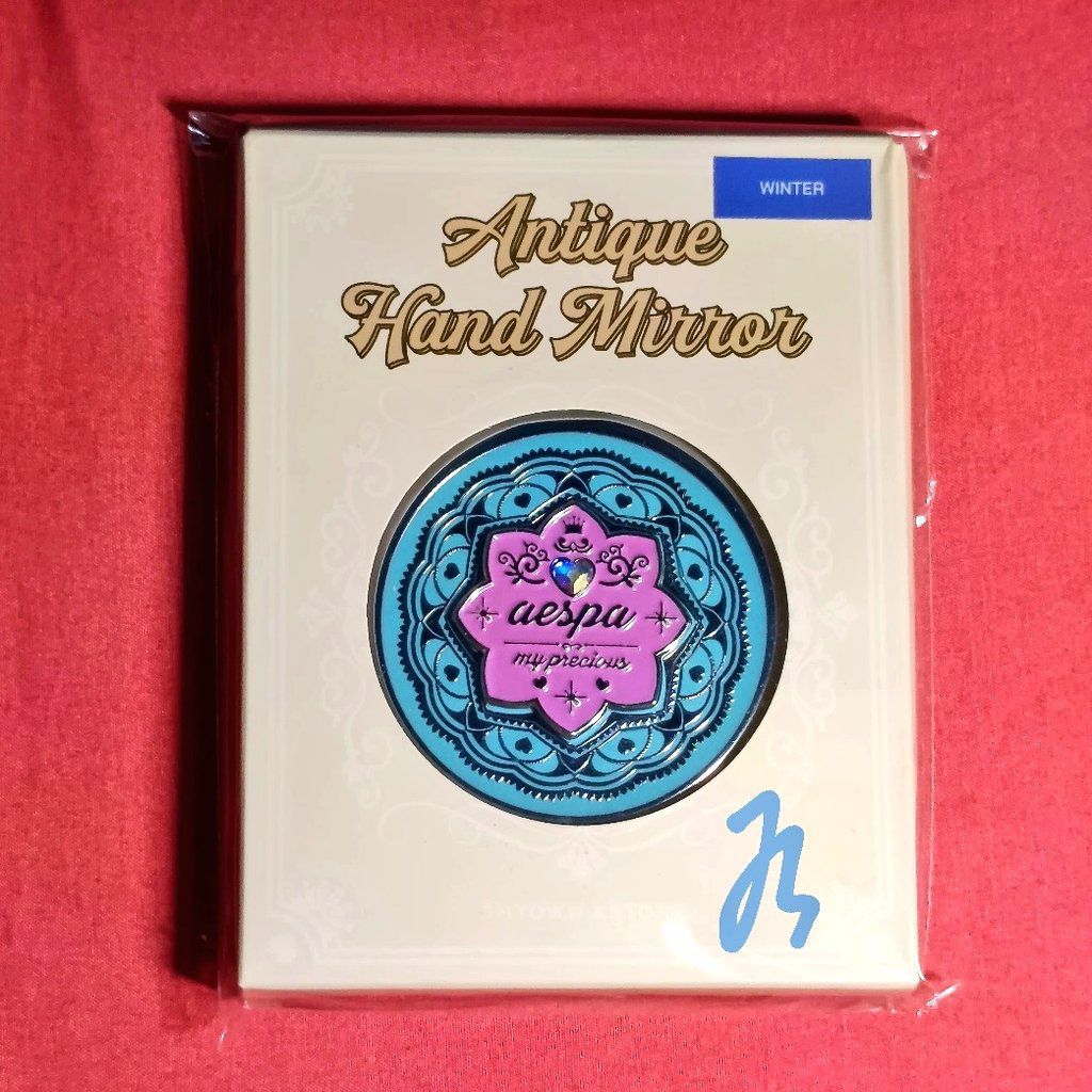 aespa antique hand mirror (winter)