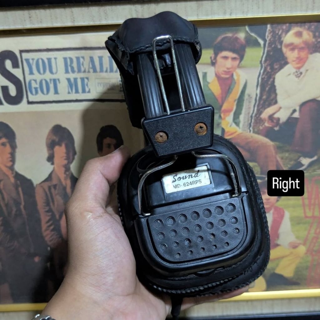 Headphone Headphones Headset Vintage Retro Jadul SOUND