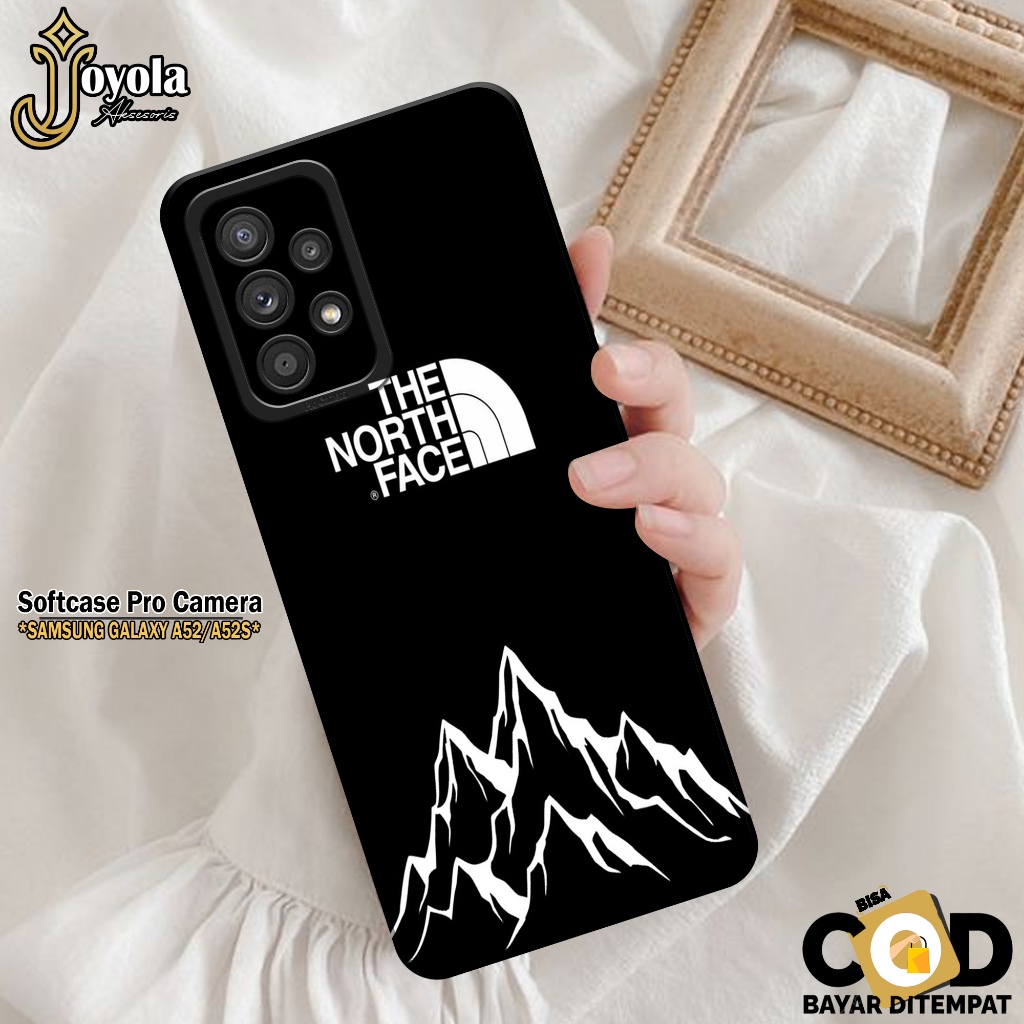 JOYOLA Case Samsung Galaxy A52/A52S Fashion Case Branded Softcase Samsung Galaxy A52/A52S Pro Camera