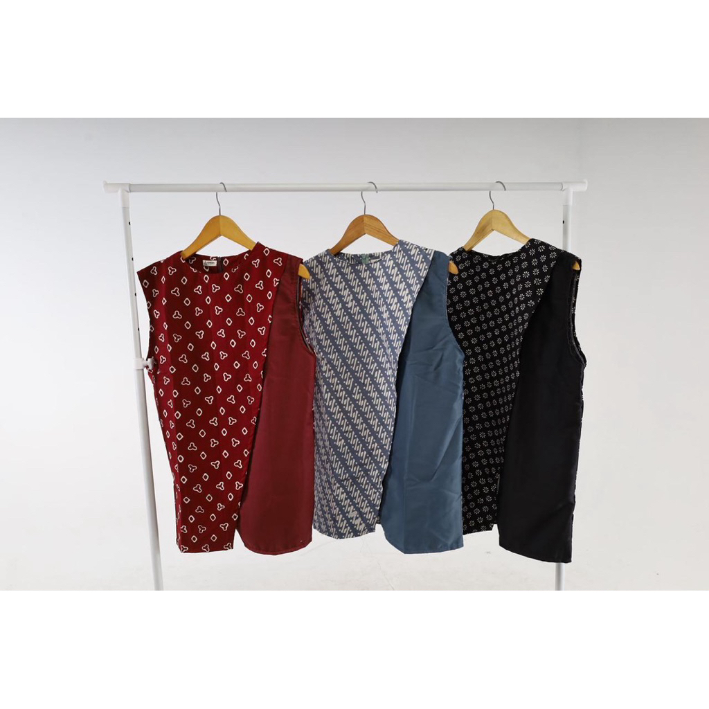 VEST BATIK WANITA MODERN  “AGS VEST”