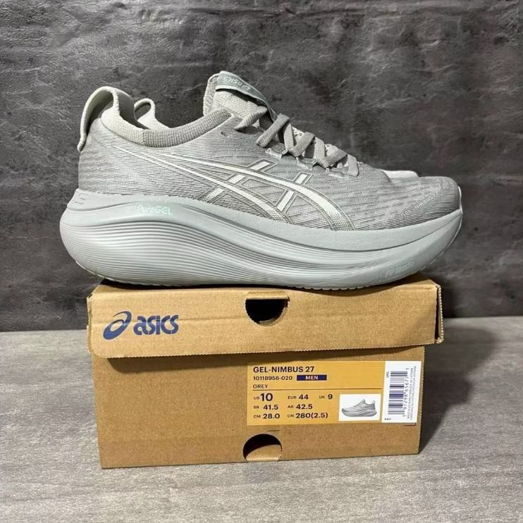 Sepatu Asics Gel Nimbus 27 Grey
