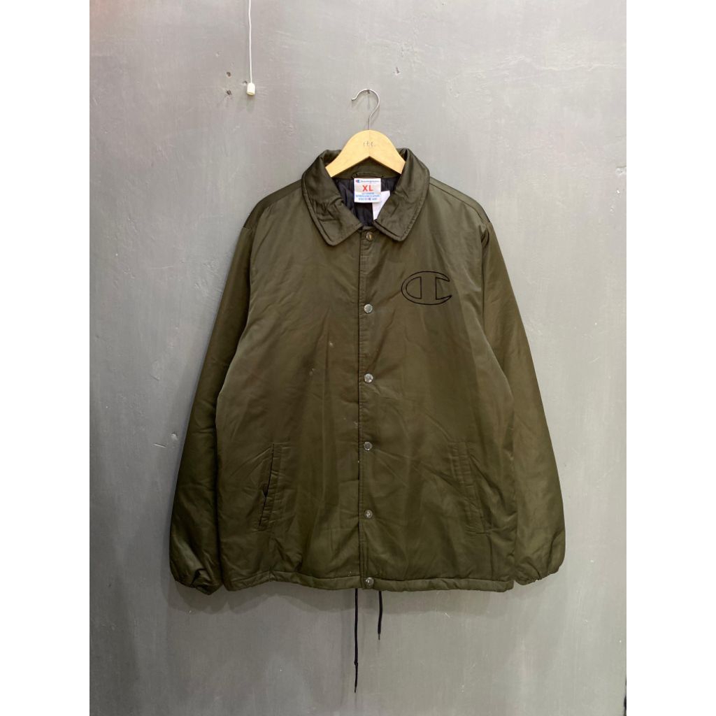 Champion coach jacket army