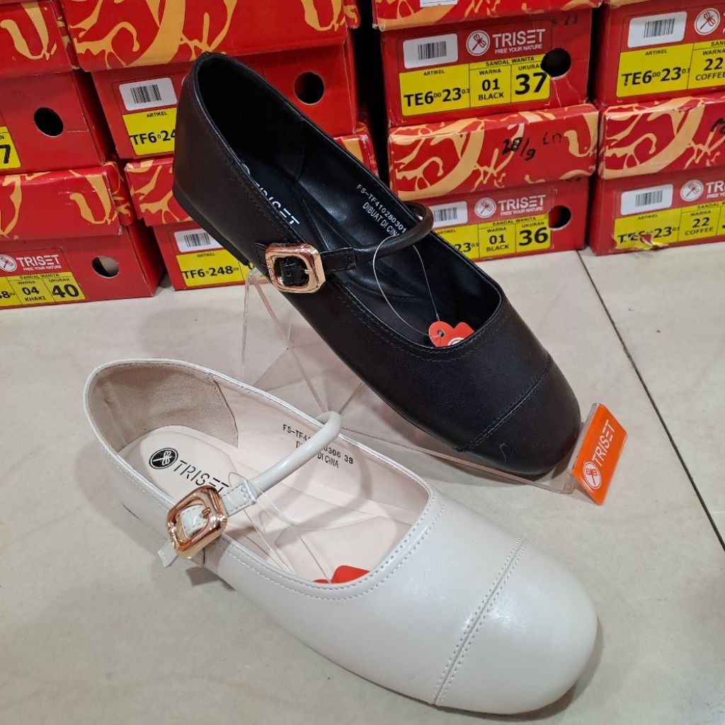 TRISET Sepatu flat tali TF4102803