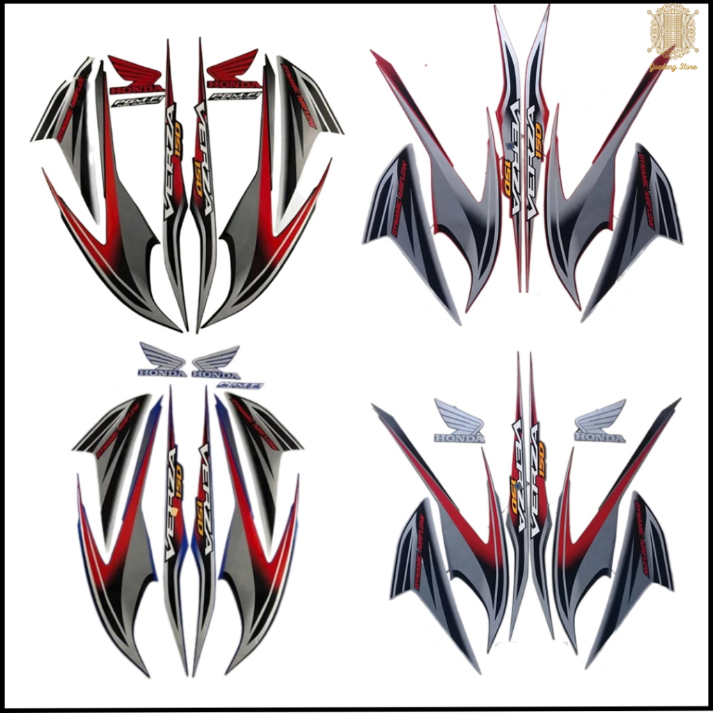 STRIPING STANDART HONDA VERZA 2013 | STIKER BODY HONDA VERZA 2013 | TERMURAH & BERKUALITAS