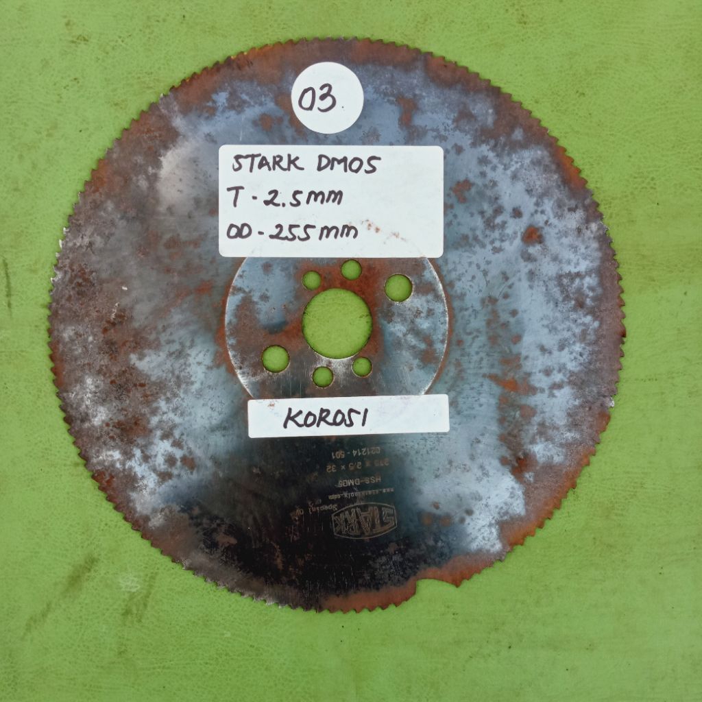 HSS julia/ DMO5 Tebal code 2 - 3,5mm