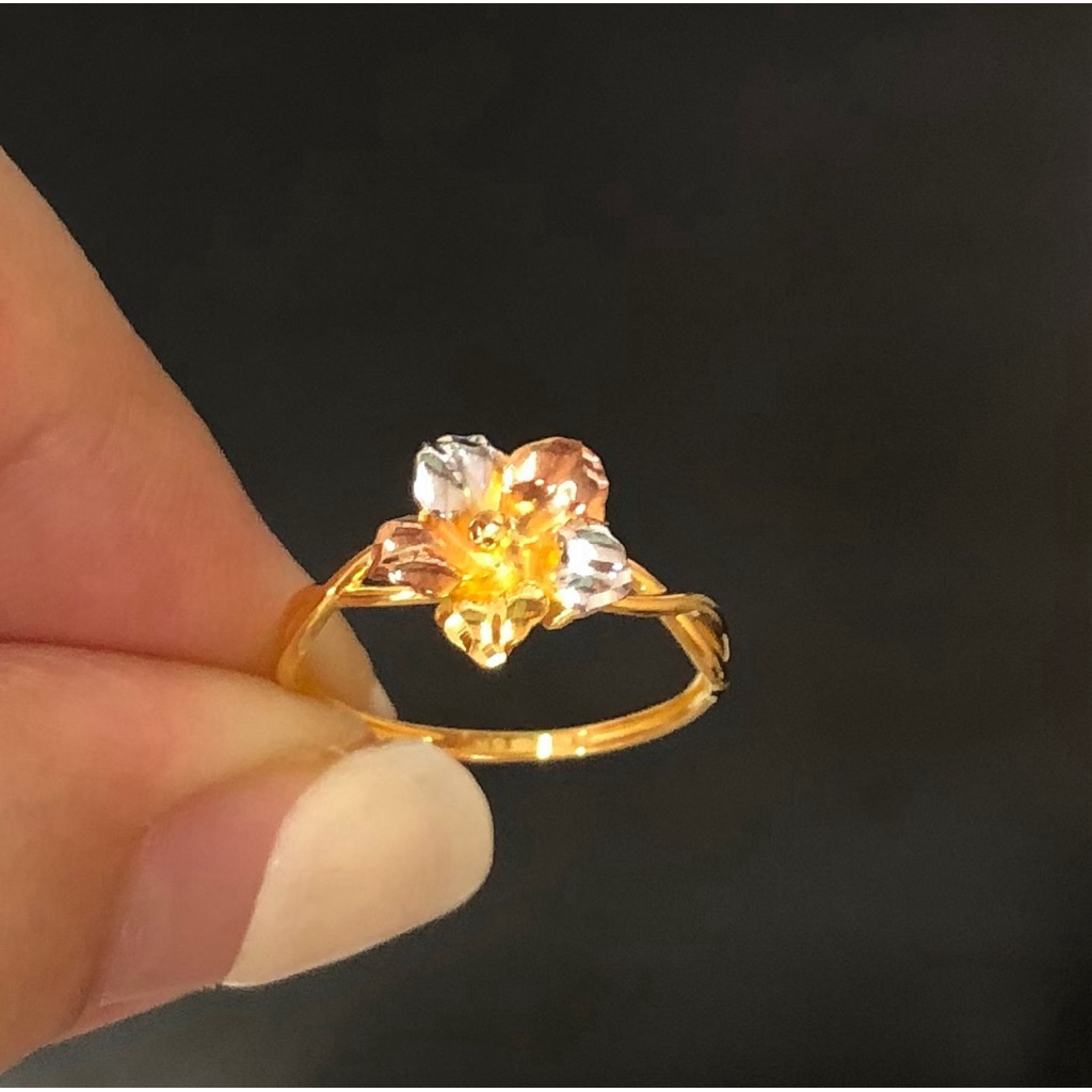 MA7- CINCIN BUNGA 3WARNA UBS 0.94GR KADAR 300 UKURAN 11