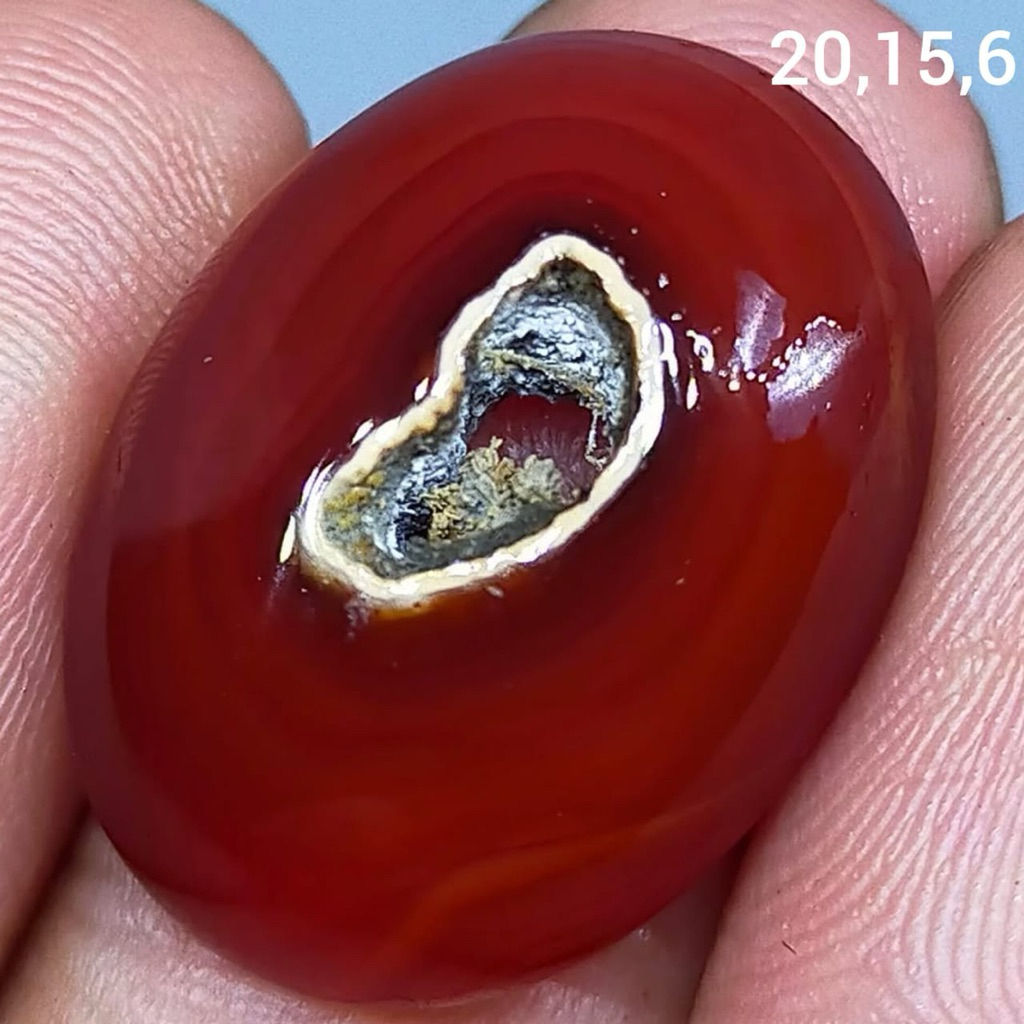 batu akik asli sulaiman combong merah antik top hq natural (asli alam)