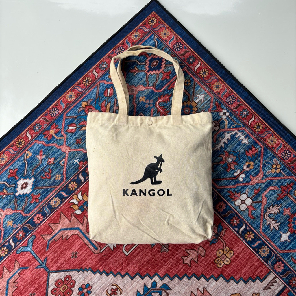 totebag kangol kanvas