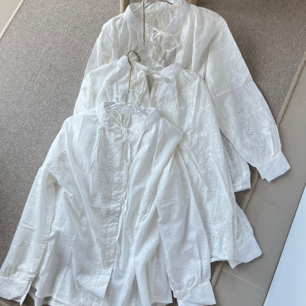 LUVIA EMBROIDERY BLOUSE | Blouse Wanita | Blouse Putih | Baju Bordir