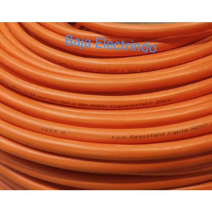 SUPREME Kabel Tahan Api FRC 2x1,5mm SUPREME @50m Fire Resistant Cable N2XY-FE 2x1.5mm 2x1.5 mm SUPRE