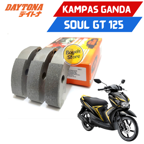 Kampas Ganda Soul Gt 125 Daytona Original 4631