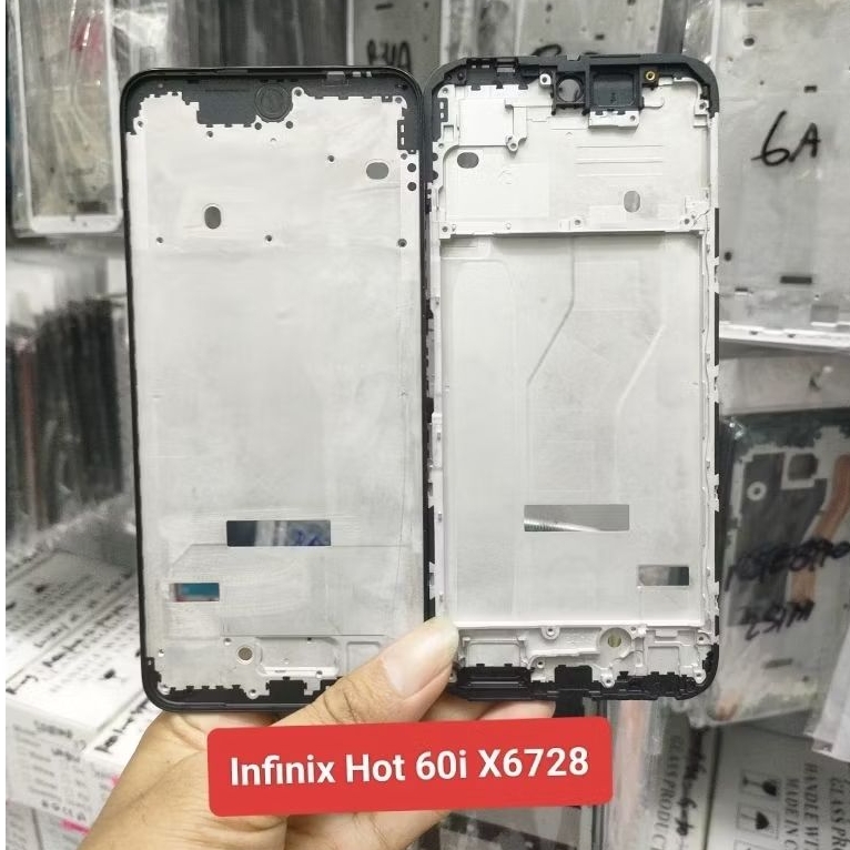 Midel Frame Tatakan Lcd Dudukan Lcd Infinix Hot 60i X6728