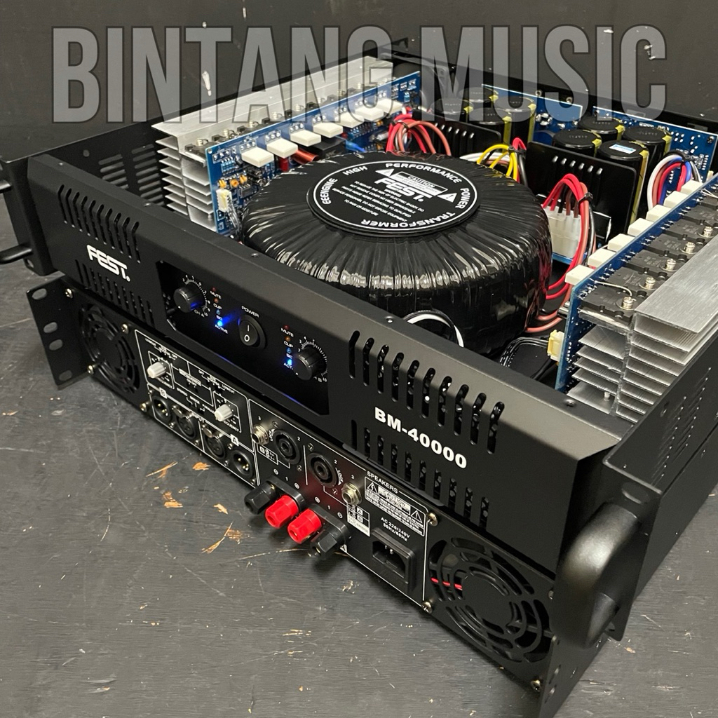 power amplifier fest BM-40000 original 2 channel FEST BM 40000 CLASS H
