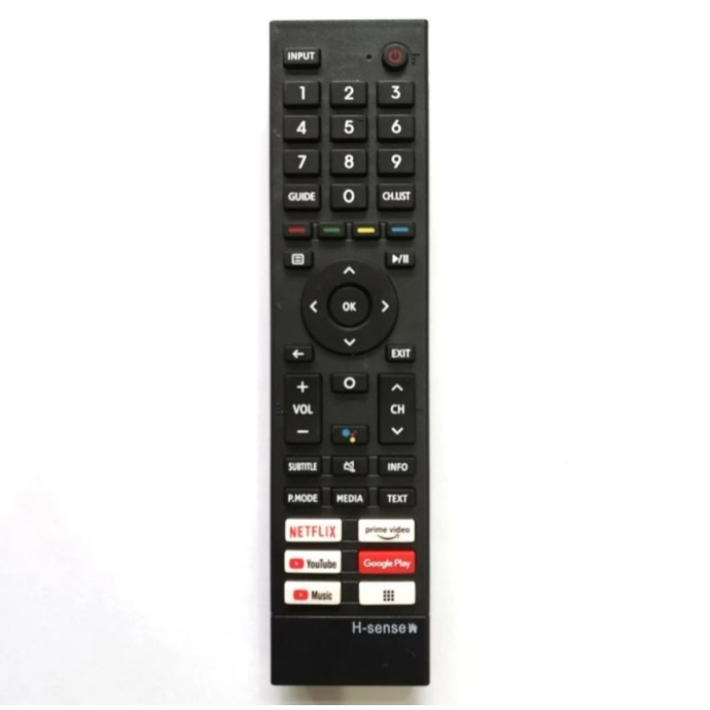 Remote remot TV Hisense android TV