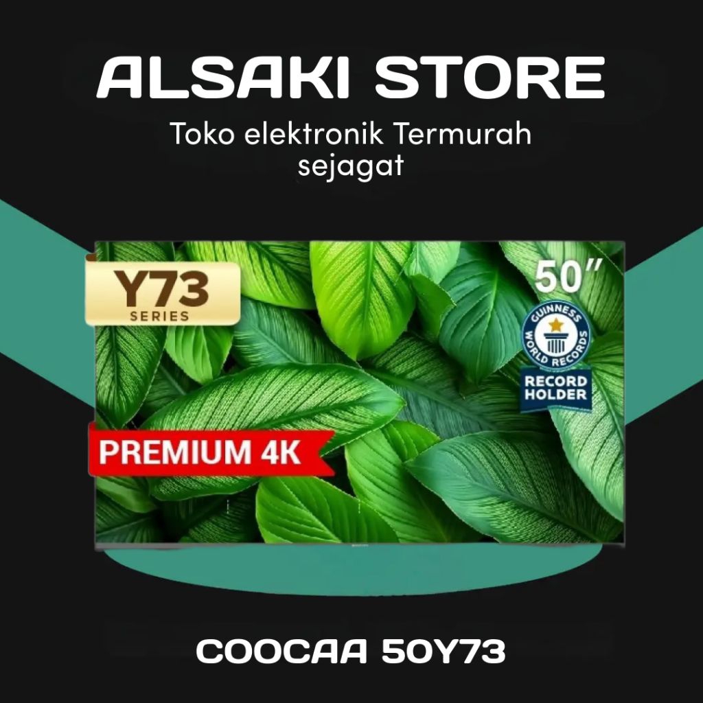 Coocaa 50 Inch Smart Google LED TV 4K UHD 50Y73