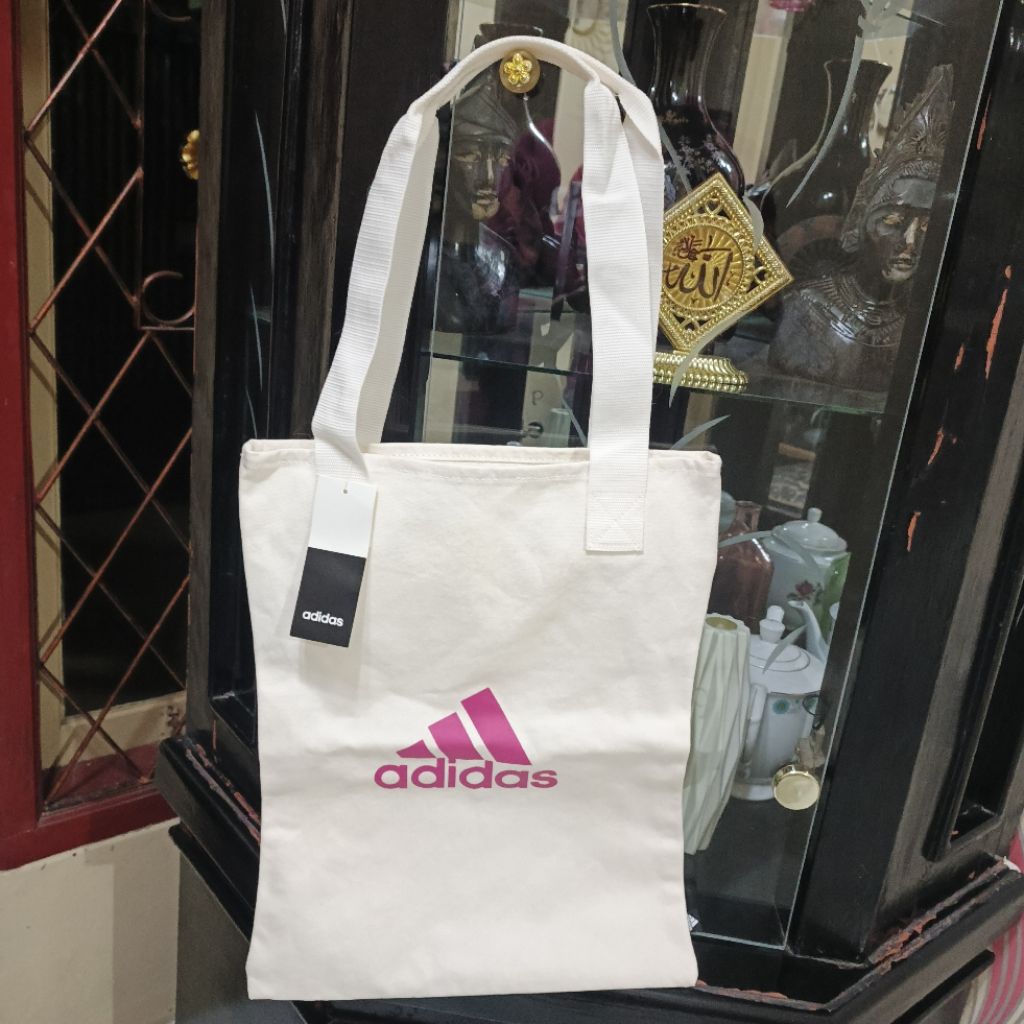 PRELOVED ADIDAS CANVAS SHOPPER TOTE BAG