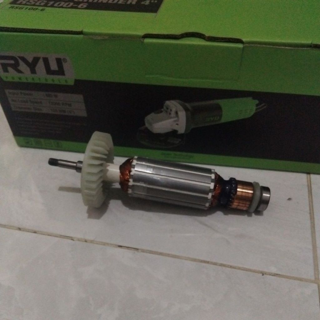 Armature Mesin Gerinda RYU RSG 100-6