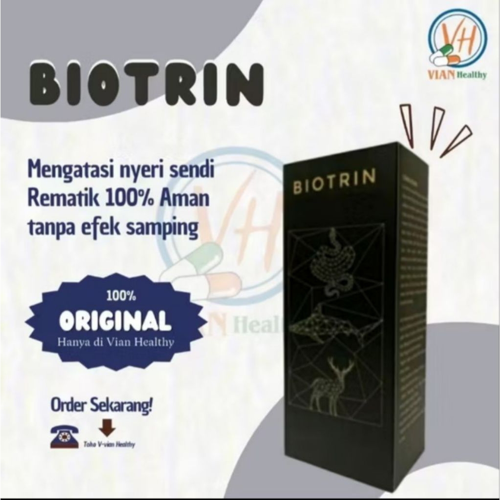 BIOTRIN GEL Asli 100% Original - Obat Nyeri Sendi dan kesehatan tulang