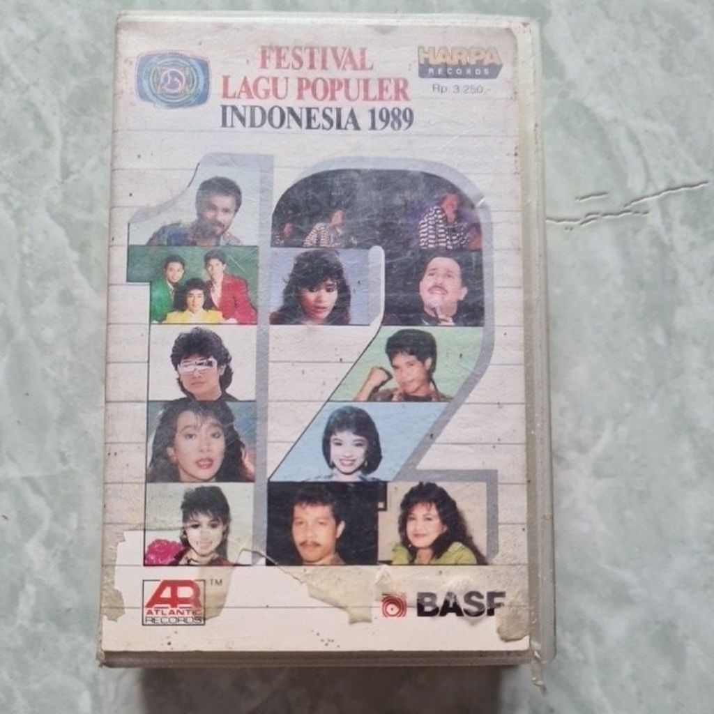 Kaset pita lagu indonesia 1989