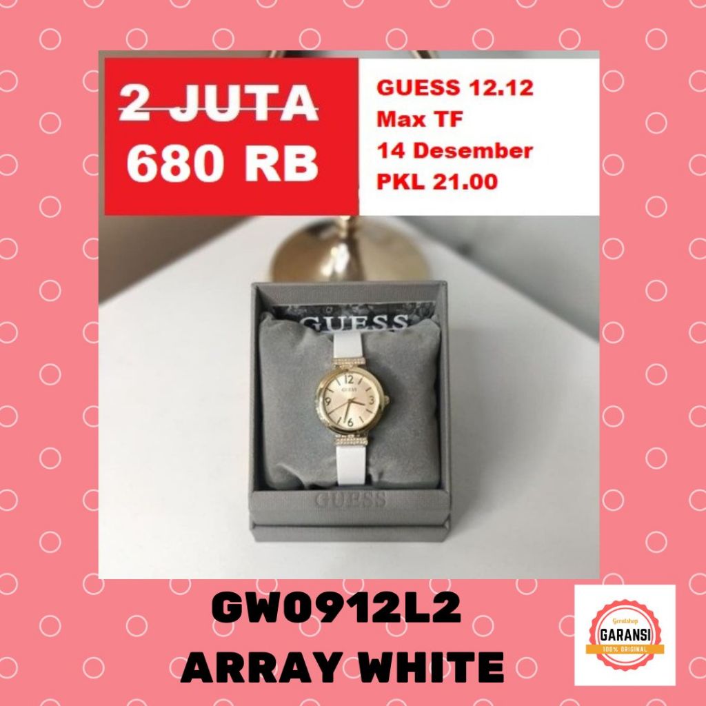 Jam tangan guess watch seri GW0912L2 original store 100%