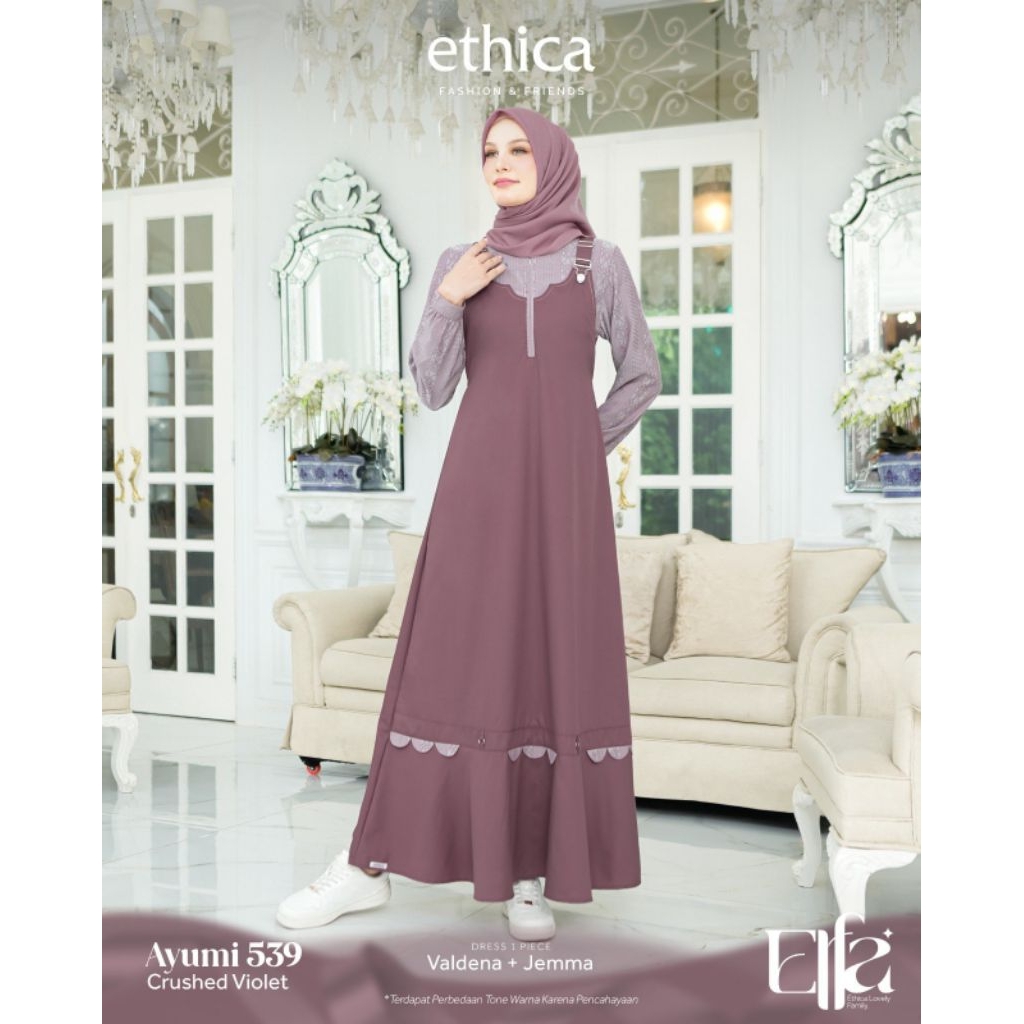 AYUMI 539 Sarimbit gamis terbaru by ethica