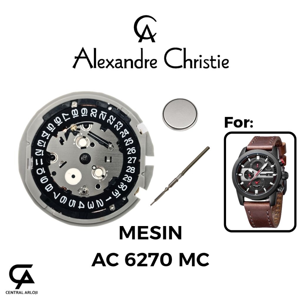Mesin Original Alexandre Christie AC 6270 MC