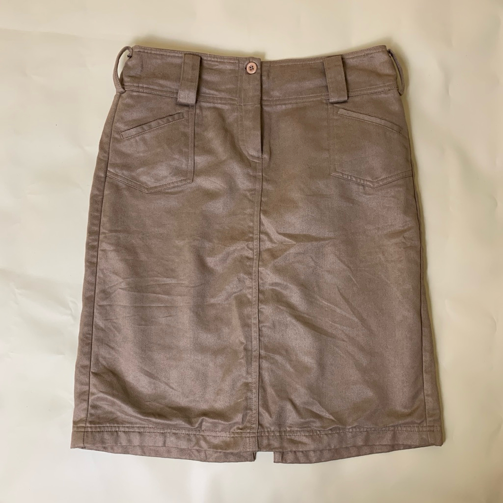 PRELOVED| ROK COKLAT MINI SPAN