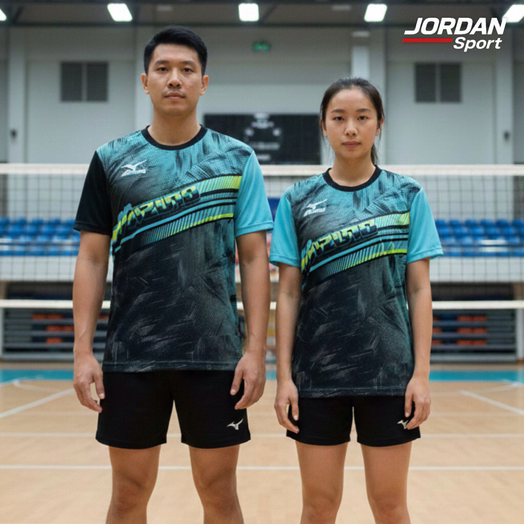 Baku Jersey Voli Dewasa Unisex Bahan Dry Fit - Seragan Volley Remaja & Dewasa - Jordan Sport