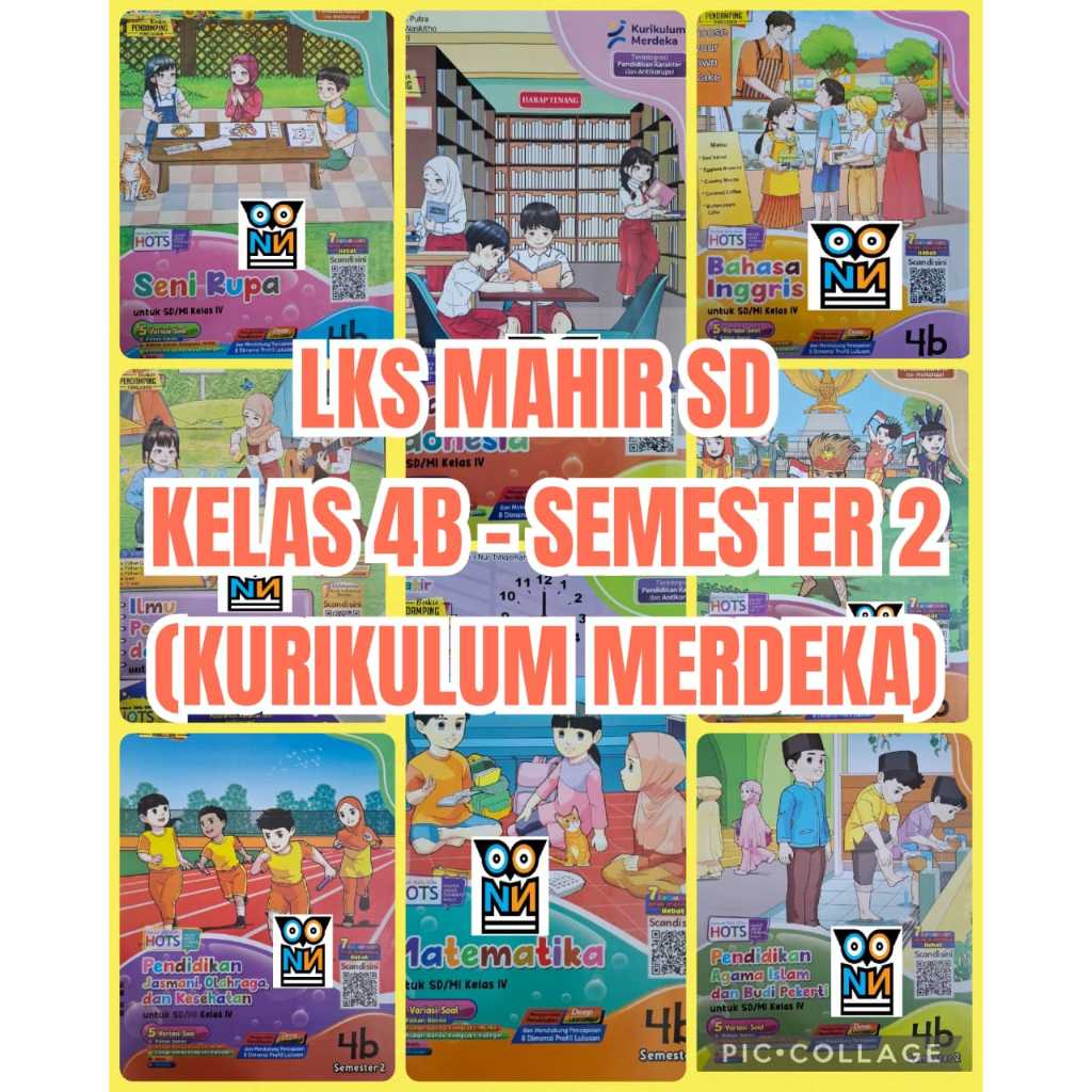 LKS MAHIR SD Kelas 4B - Semester 2 (Kurikulum Merdeka)