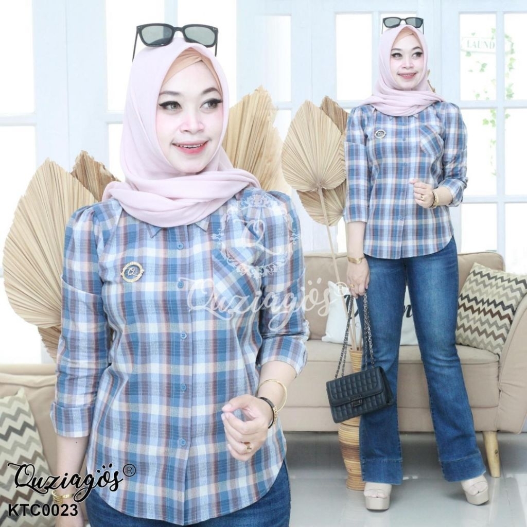 Quziagos kemeja puffy