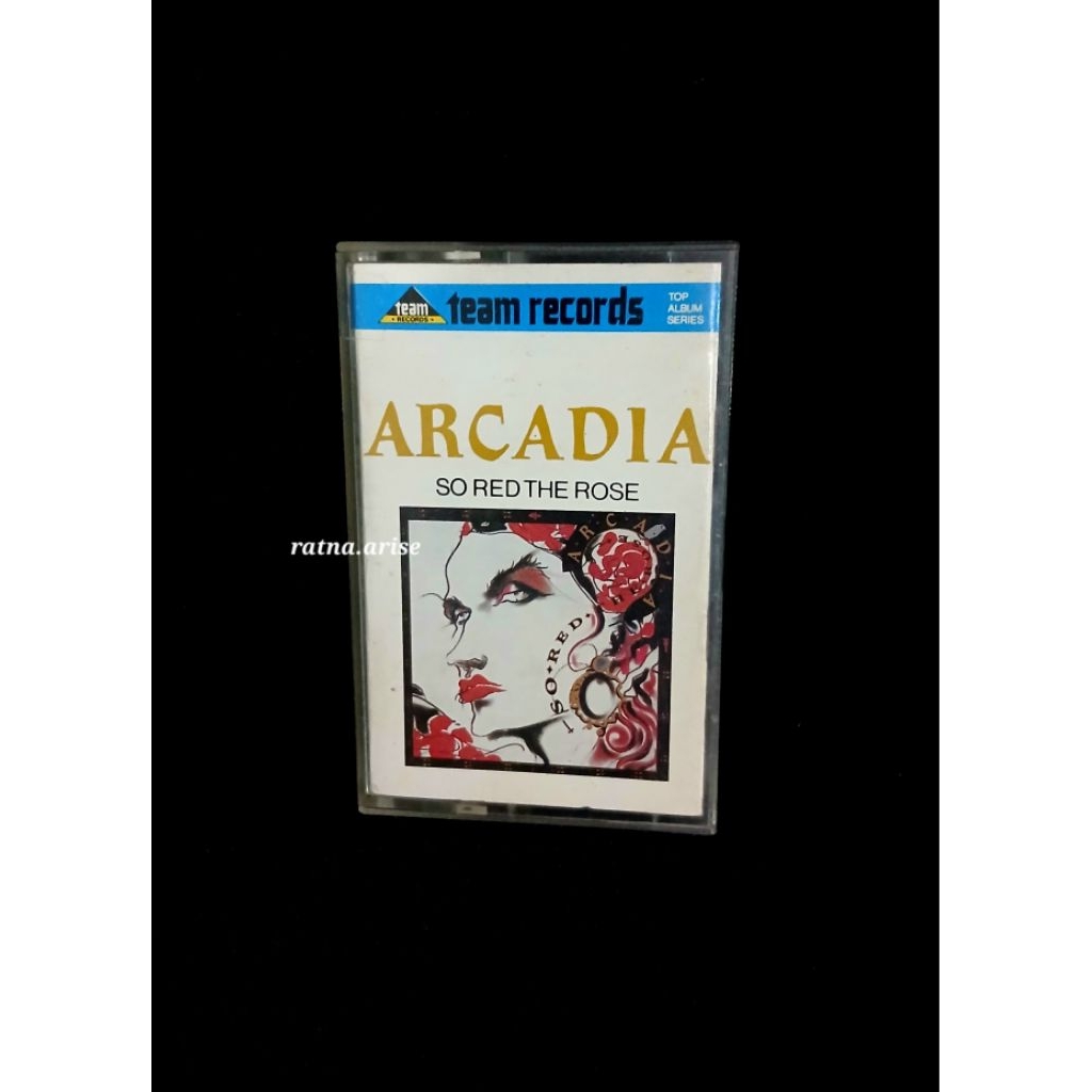 Kaset Pita ARCADIA - So Red The Rose || Sangat bagus | Team Records | Rare - Langka
