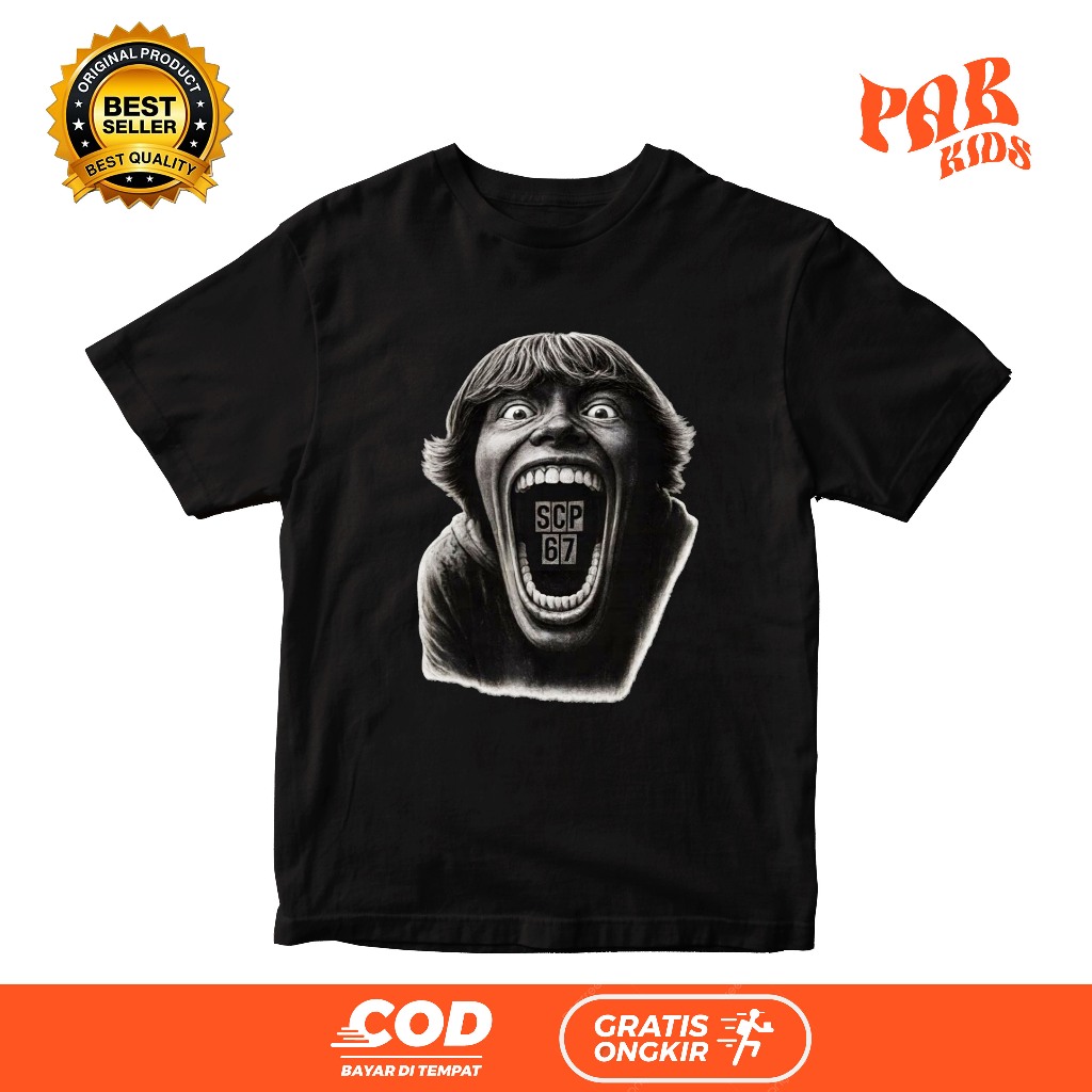 BAJU KAOS ANAK SCP 67 SIX SEVEN STEAL A BRAINROT ROBLOX / KAOS ANAK KARAKTER SCP 67 STEAL A BRAINROT