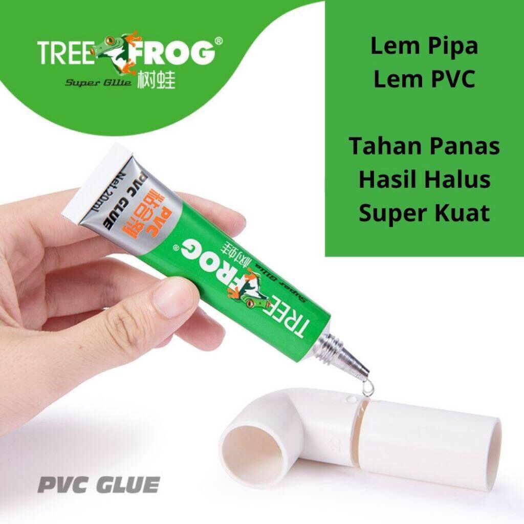 TREE FROG Lem Pipa Super Kuat / Lem PVC SUPER KUAT  / Lem Pralon / lem untuk pvc / lem paralon SUPER