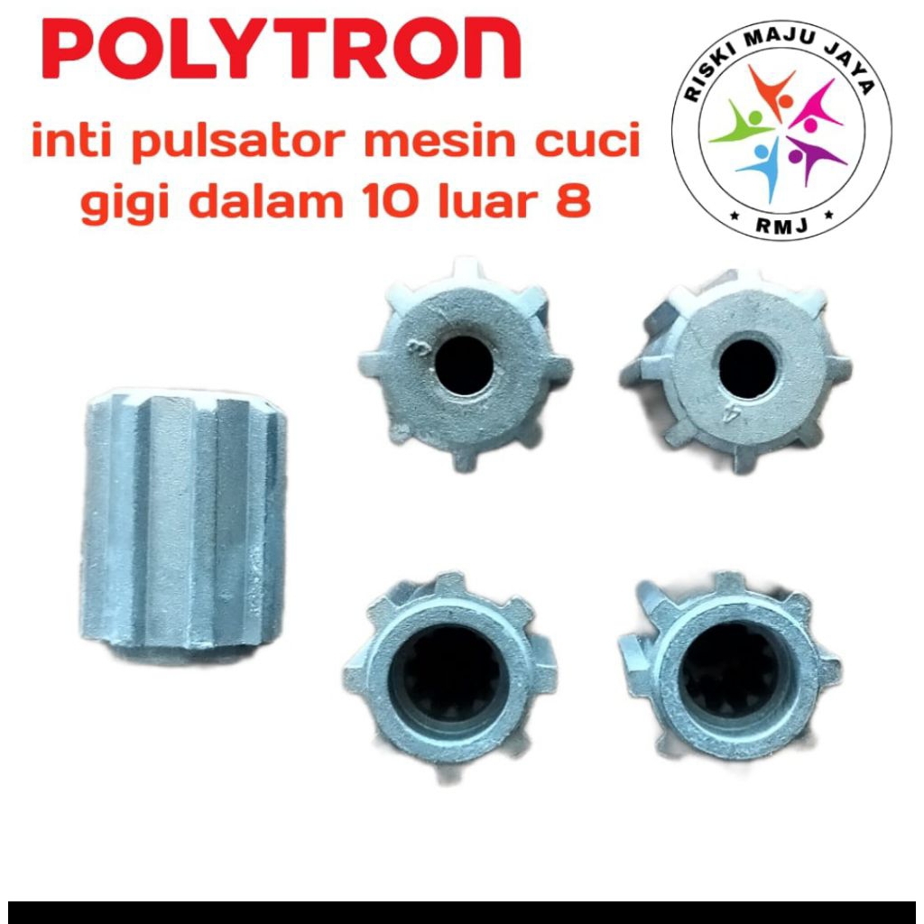 Inti pulsator mesin cuci POLYTRON gigi dalam 10 gigi luar 8 ( satuan)