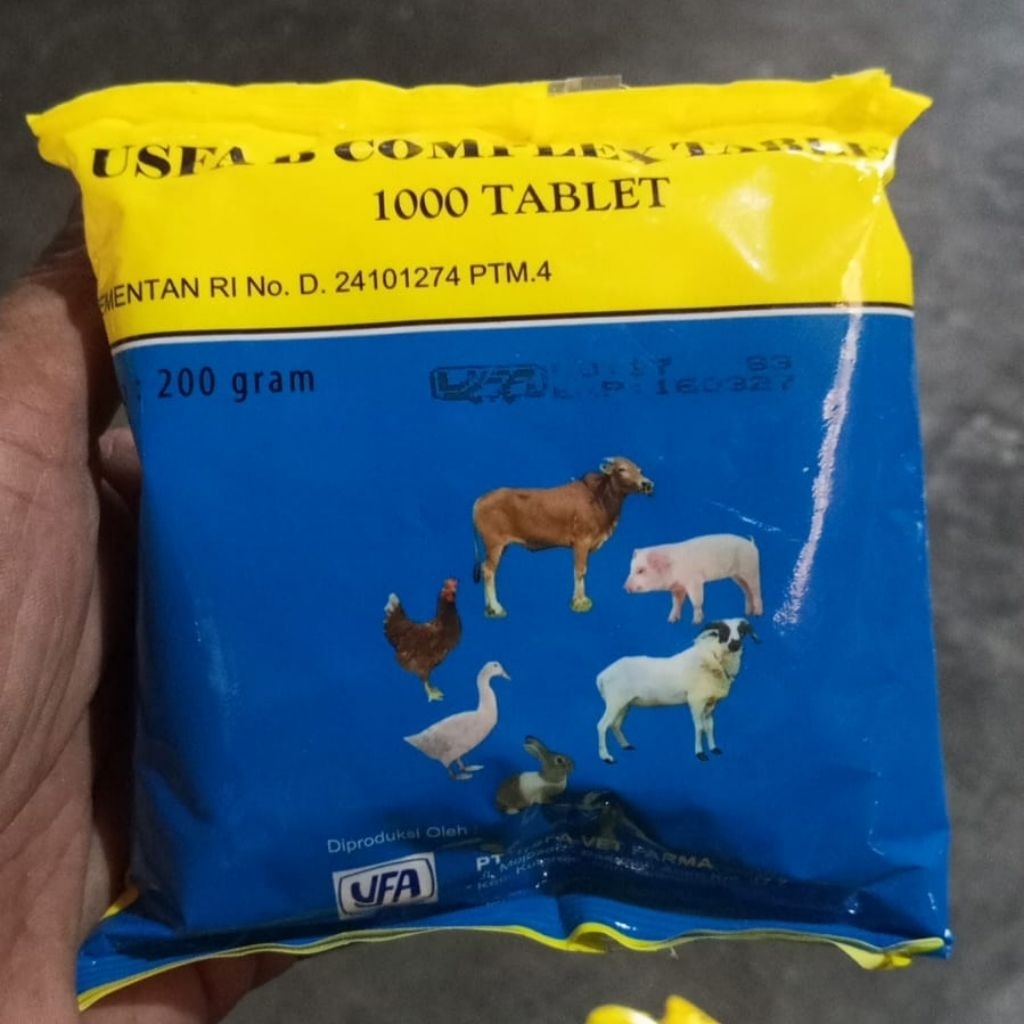 USFA B COMPLEX 1000 TABLET