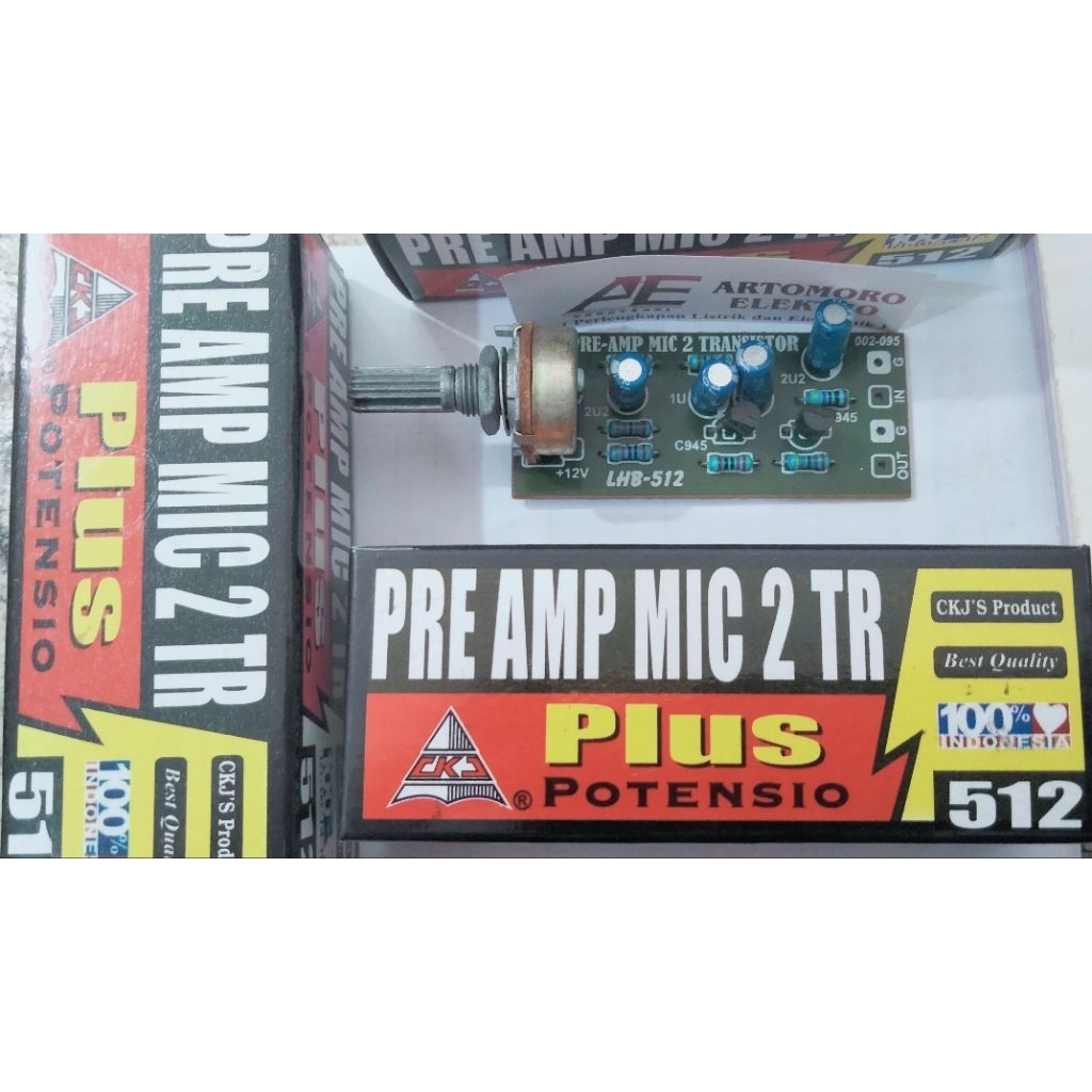 Kit Pre Amp mic 2TR CKJ
