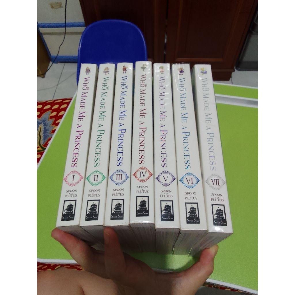 Who made me a princess vol 01-07 Preloved official English version
