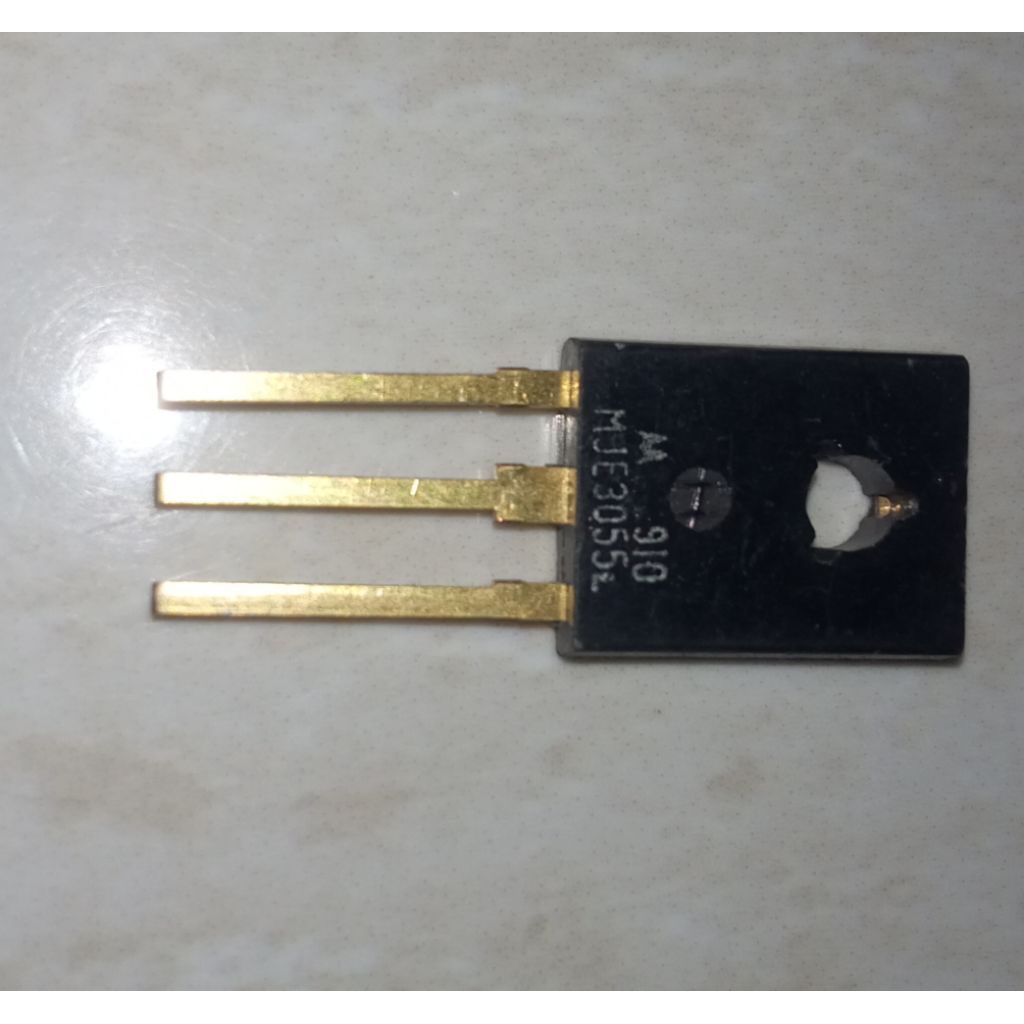 transistor 2N3055 Made in japan asli body dan kaki emas