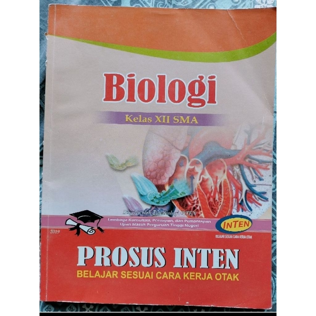 Buku Bekas Prosus Inten Biologi Kelas 12 SMA 2019 Baru
