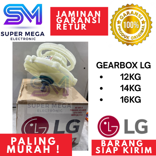 Gearbox / Girbox / Girbok LG Mesin Cuci LG 12 KG / 14 KG / 16 KG