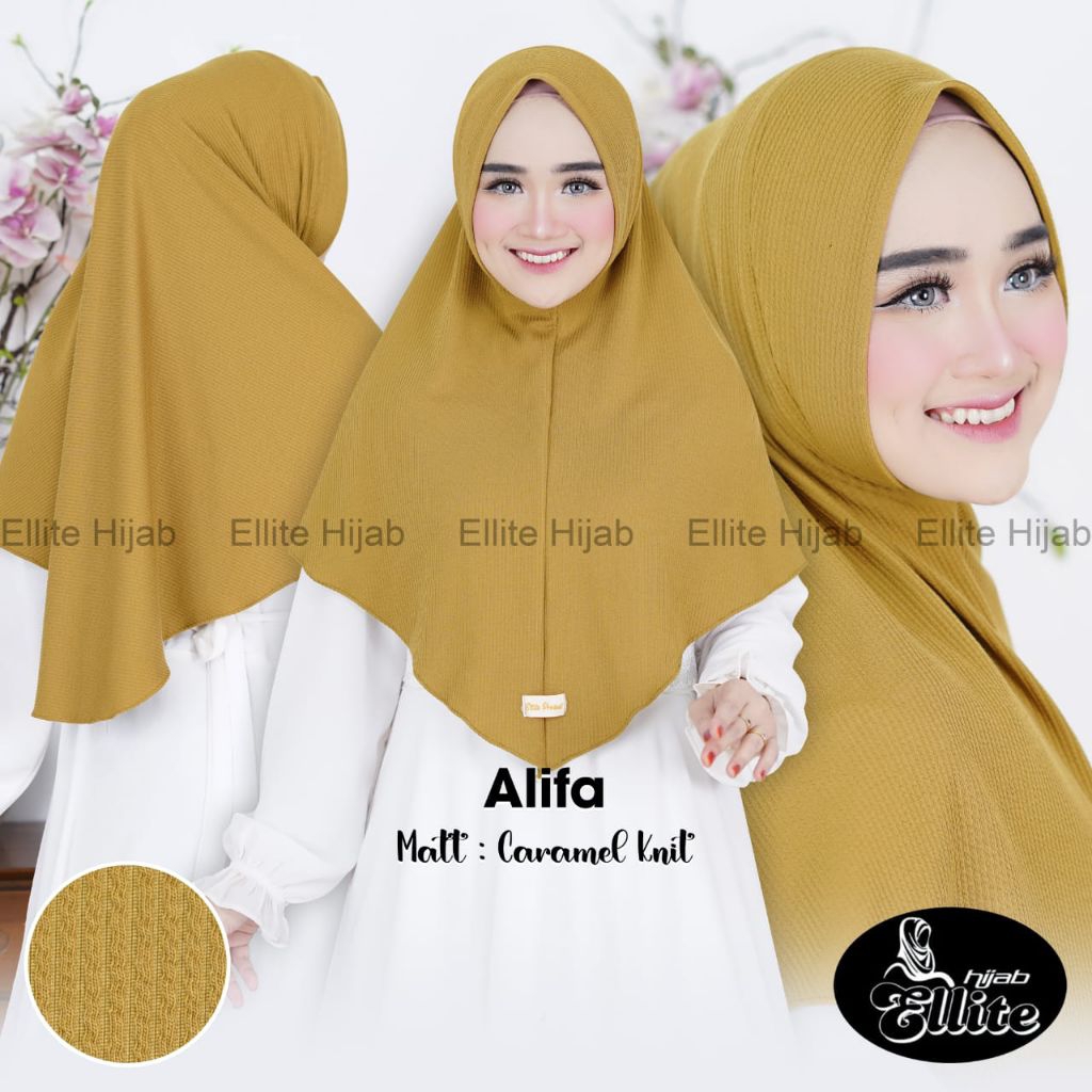 HIJAB ELLITE ALIFA//HIJAB INSTAN DEWASA//HIJAB INSTAN