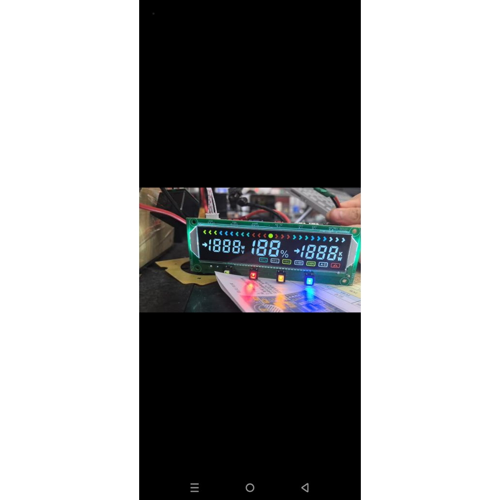 LCD Modul Inverter+MPPT